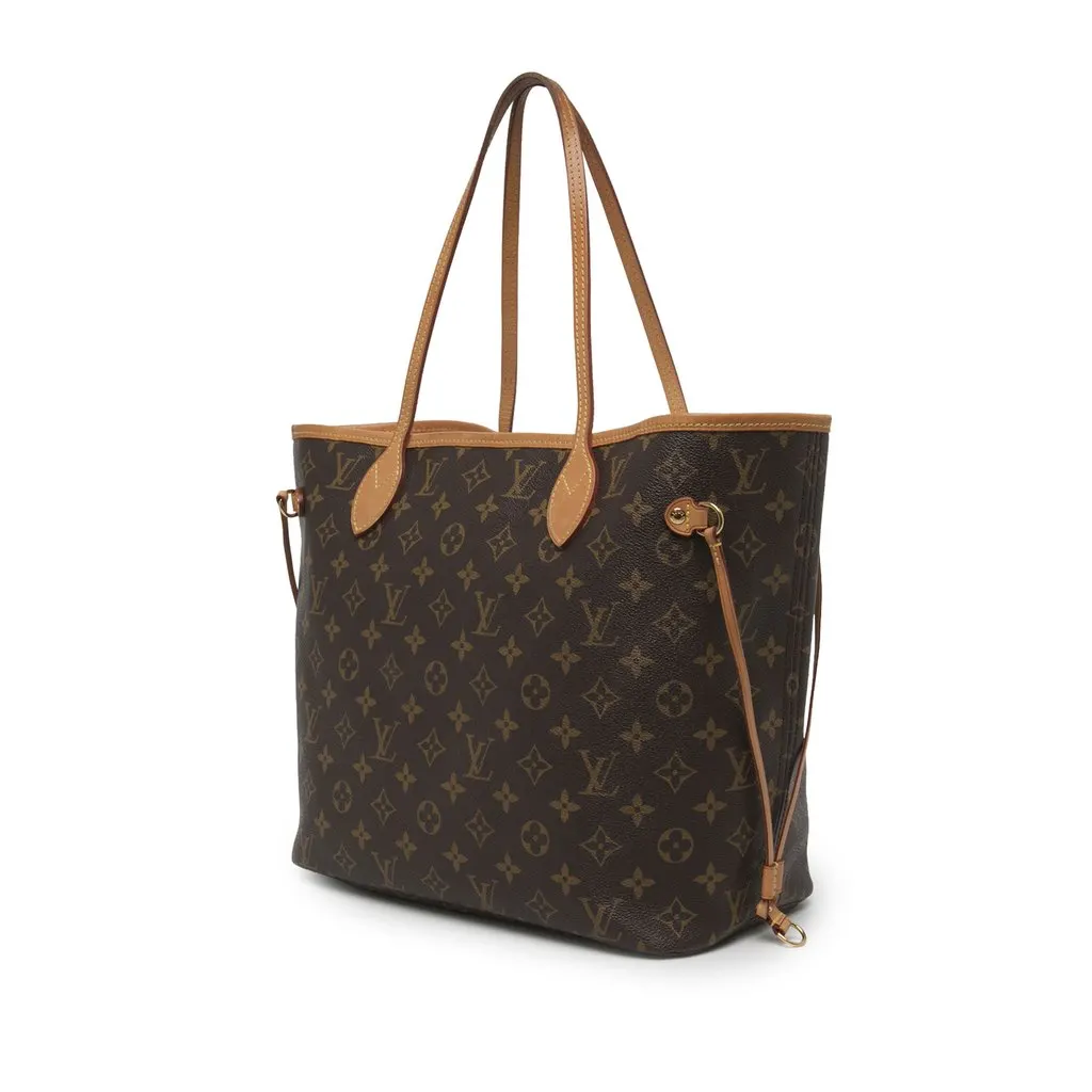 Louis Vuitton Limited Edition Monogram Forte Dei Marmi V Neverfull MM Brown Canvas Very good - Back View