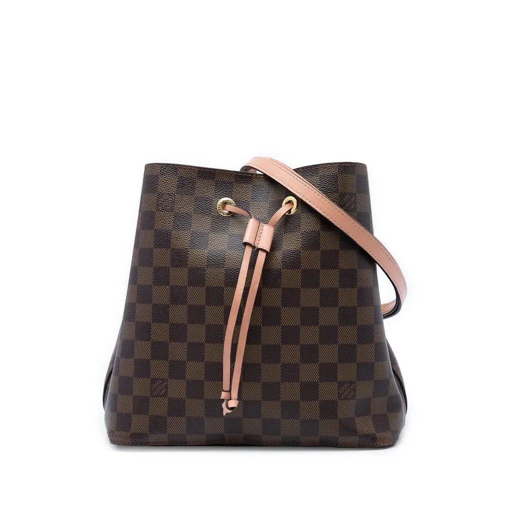 Louis Vuitton Damier Ebene NeoNoe MM Brown Very good - Front View