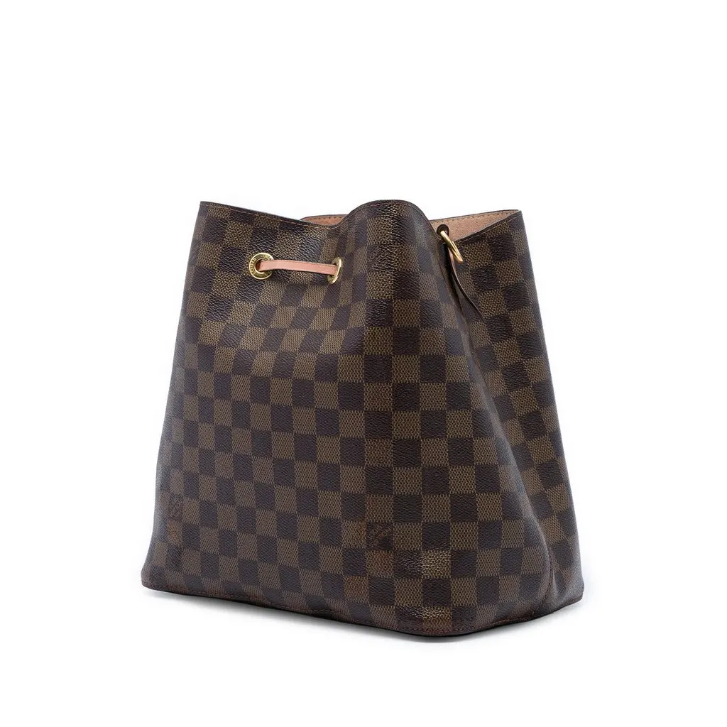 Louis Vuitton Damier Ebene NeoNoe MM Brown Very good - Back View