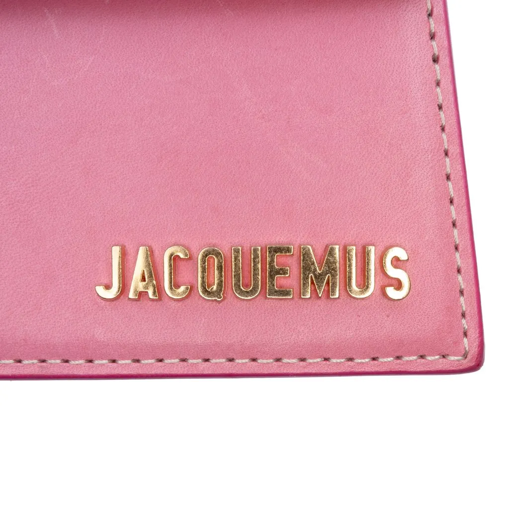 Jacquemus Leather Le Chiquito Moyen Pink Leather Very good - Box View