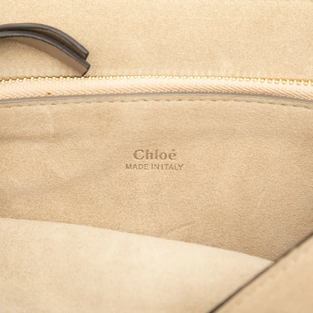 Chloé Medium Leather Faye Shoulder Bag MultiColor Leather Very good - Box View