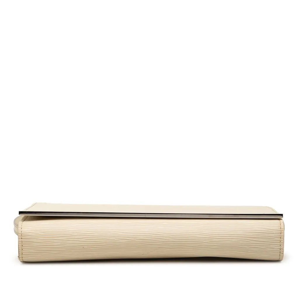 Louis Vuitton Epi Sevigne Clutch Brown Leather Very good - Inside View