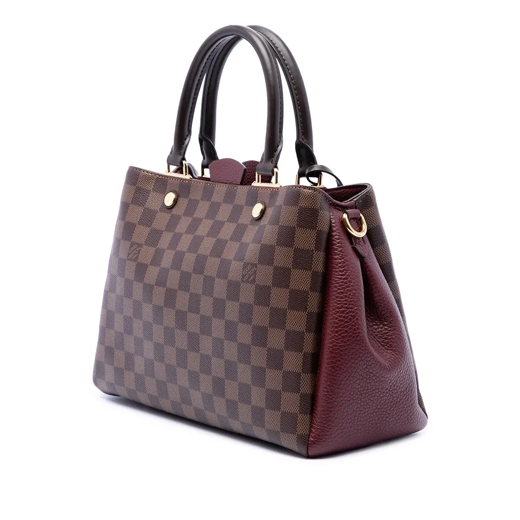 Louis Vuitton Damier Ebene Brittany Brown Very good - Back View
