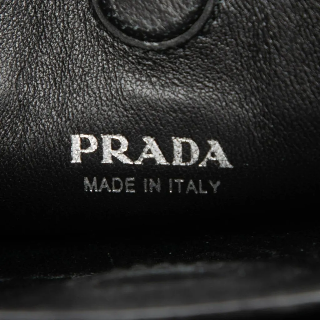 Prada Small City Calf Margit Satchel White Leather Good - Box View