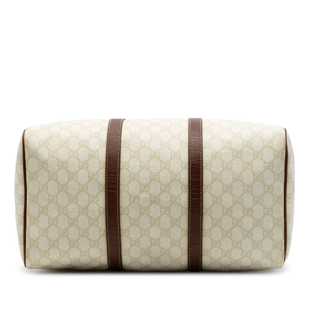 Gucci Large GG Supreme Joy Boston Bag Brown Very good - Inside View