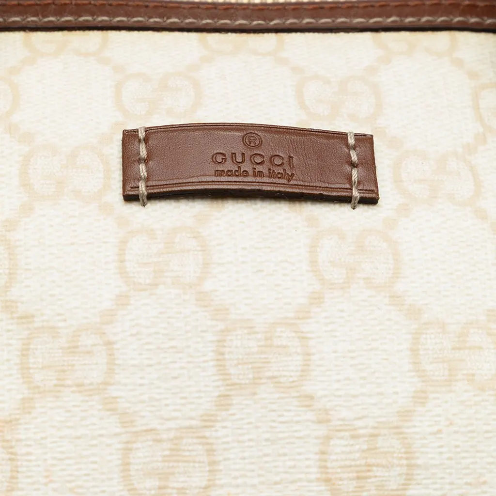 Gucci Large GG Supreme Joy Boston Bag Brown Very good - Box View
