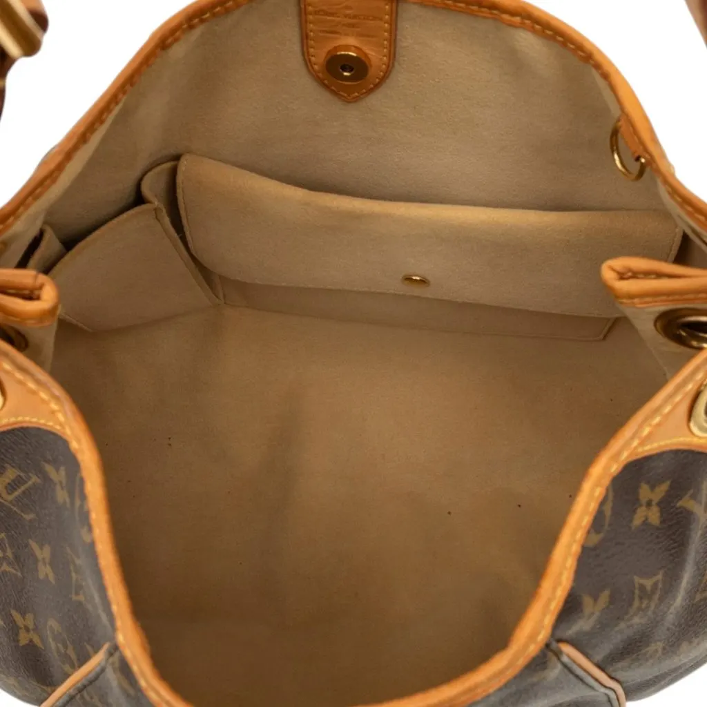 Louis Vuitton Monogram Galliera PM Brown Canvas Very good - Model View