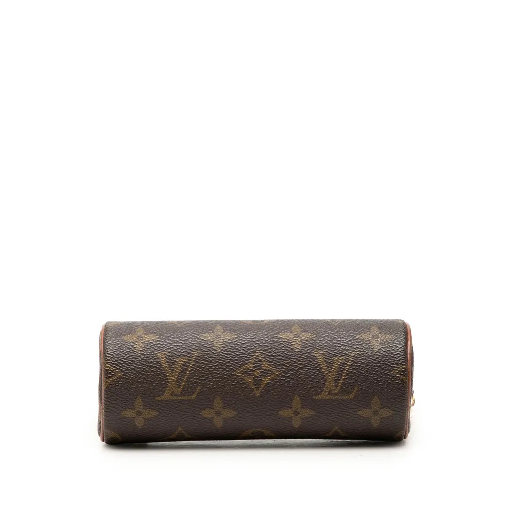 Louis Vuitton Monogram Papillon Pochette Brown Canvas Very good - Inside View