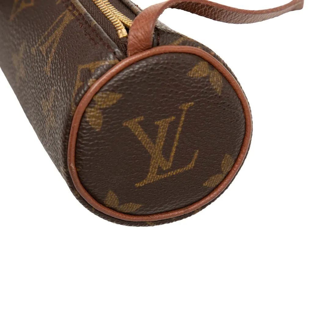 Louis Vuitton Monogram Papillon Pochette Brown Canvas Very good - Box View