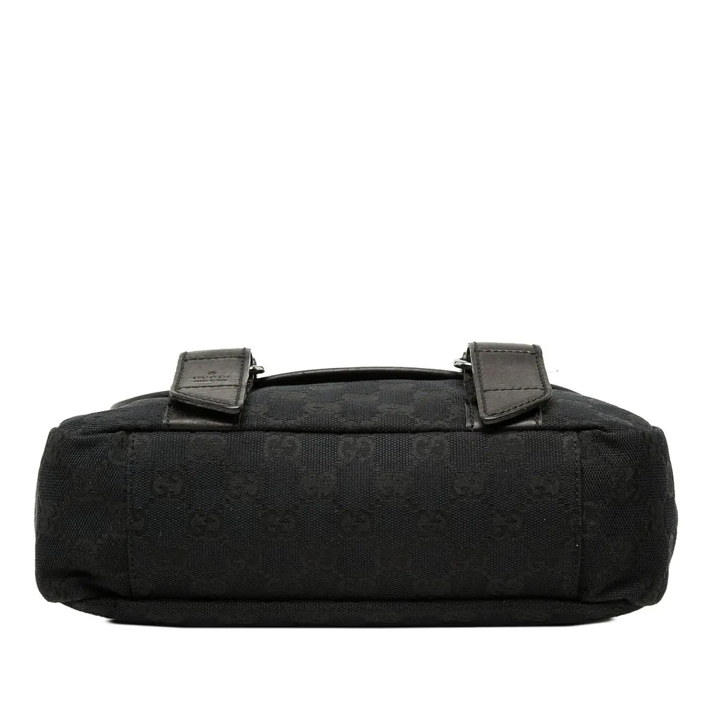 Gucci GG Canvas Crossbody Black Very good - Inside View