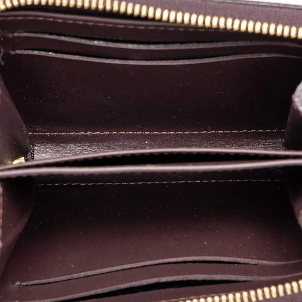 Louis Vuitton Monogram Vernis Zippy Coin Purse * Plum * Purple Leather Very good - Model View