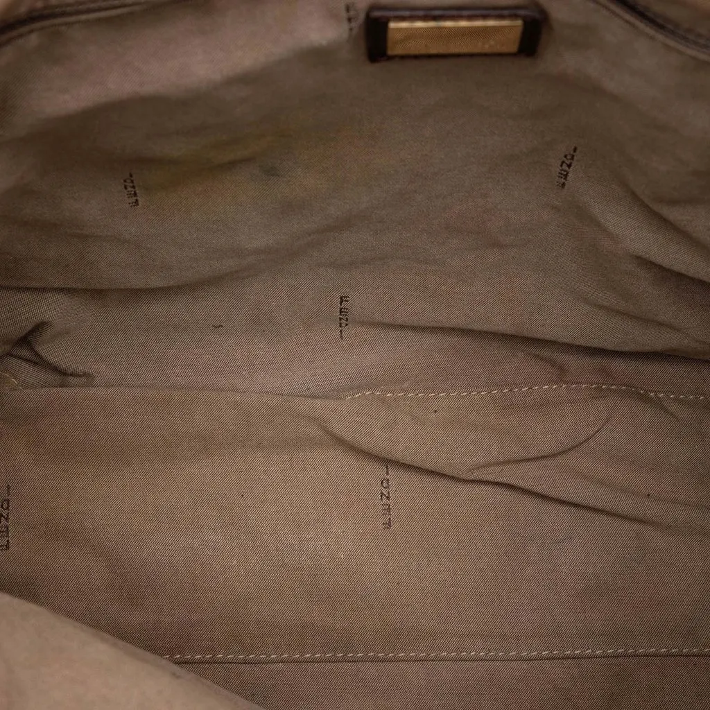 Fendi Zucchino Canvas Tote Beige Very good - Model View