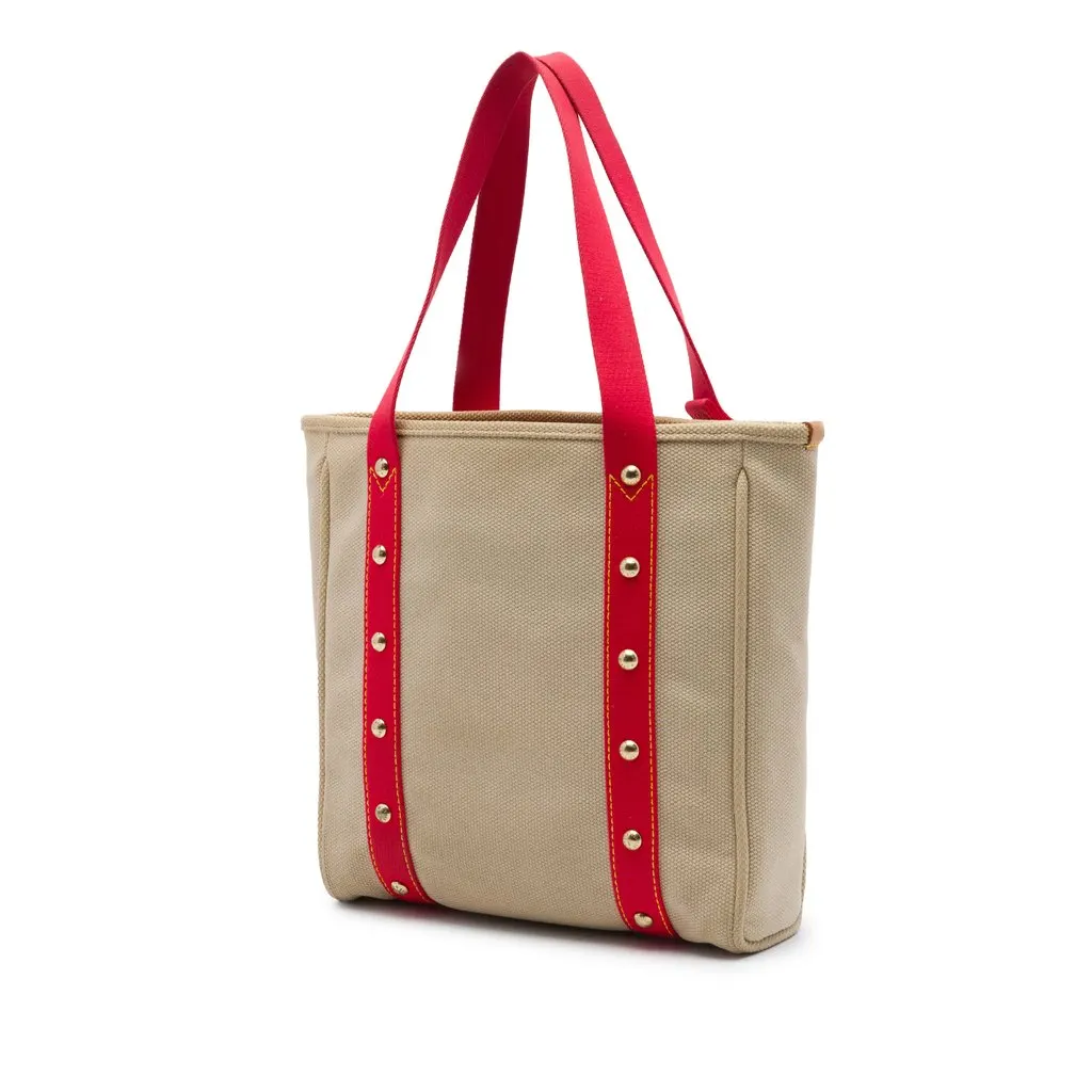 Louis Vuitton Antigua Cabas MM Beige Very good - Back View
