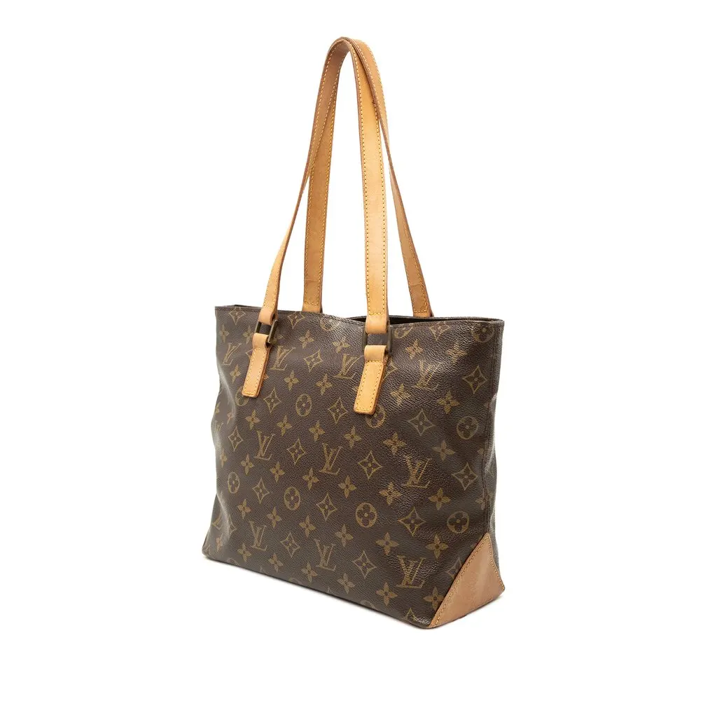 Louis Vuitton Monogram Cabas Piano Brown Very good - Back View