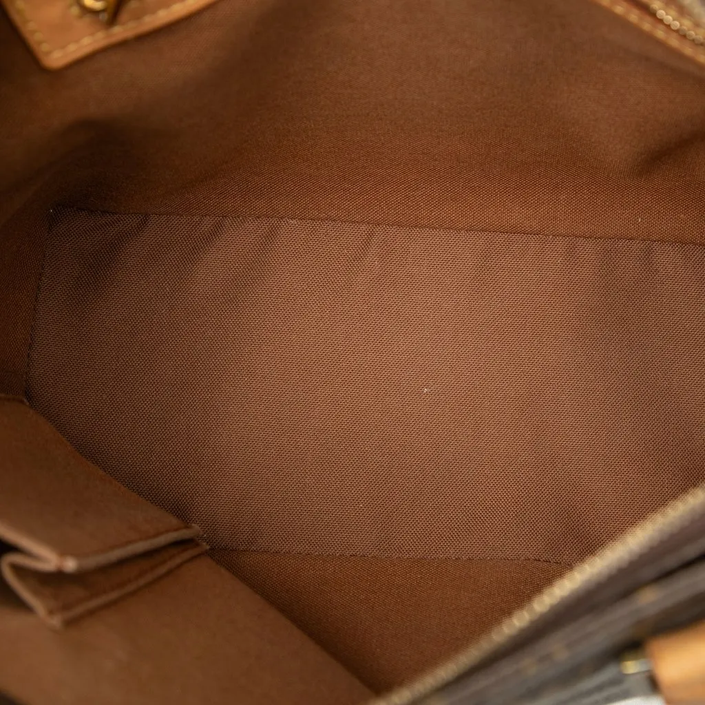 Louis Vuitton Monogram Cabas Piano Brown Very good - Model View