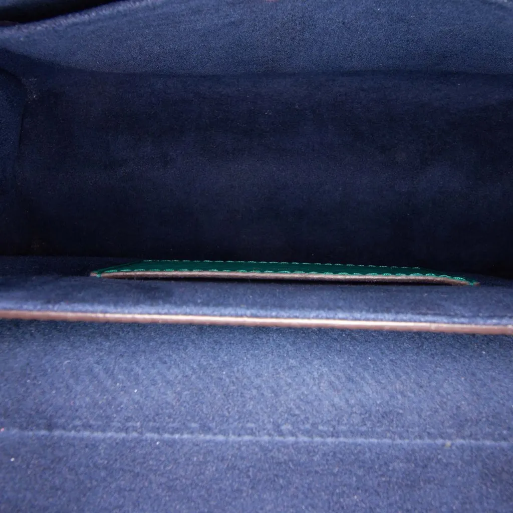 Louis Vuitton Epi Bicolor Twist MM Green Leather Good - Model View