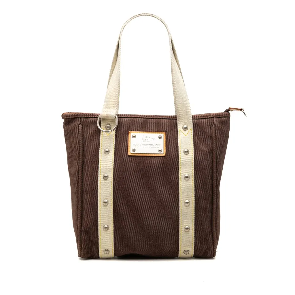 Louis Vuitton Antigua Cabas MM Brown Very good - Front View