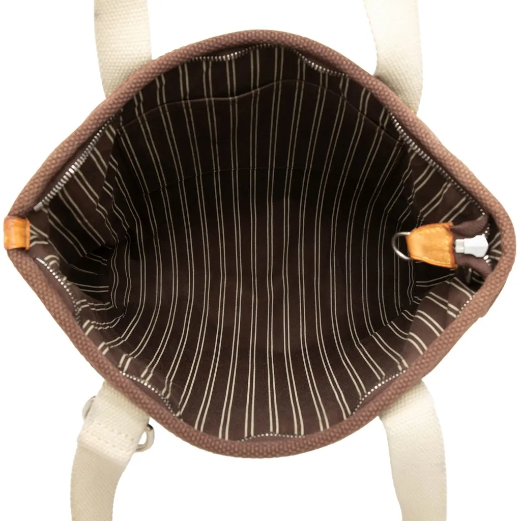 Louis Vuitton Antigua Cabas MM Brown Very good - Model View