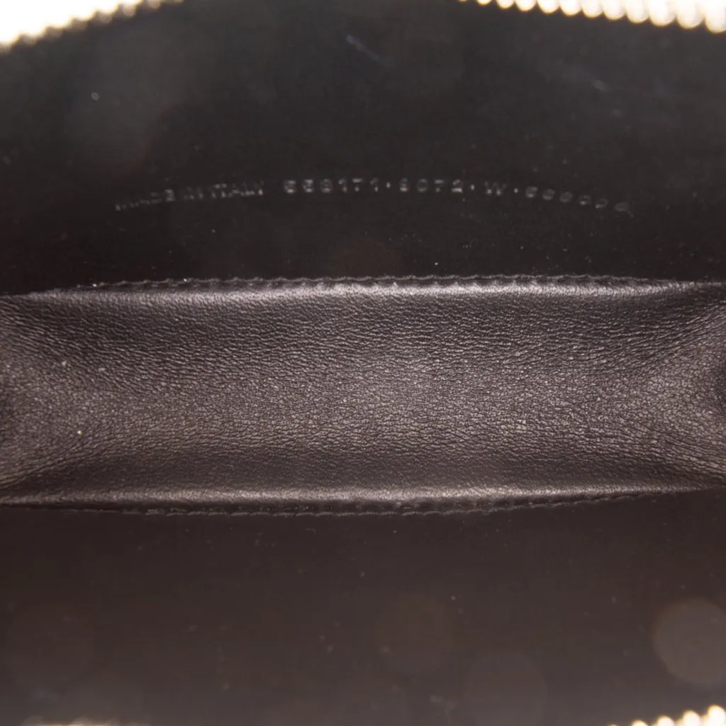Balenciaga Grained Calfskin Graffiti Everyday Camera Bag XS White Leather Good - Model View