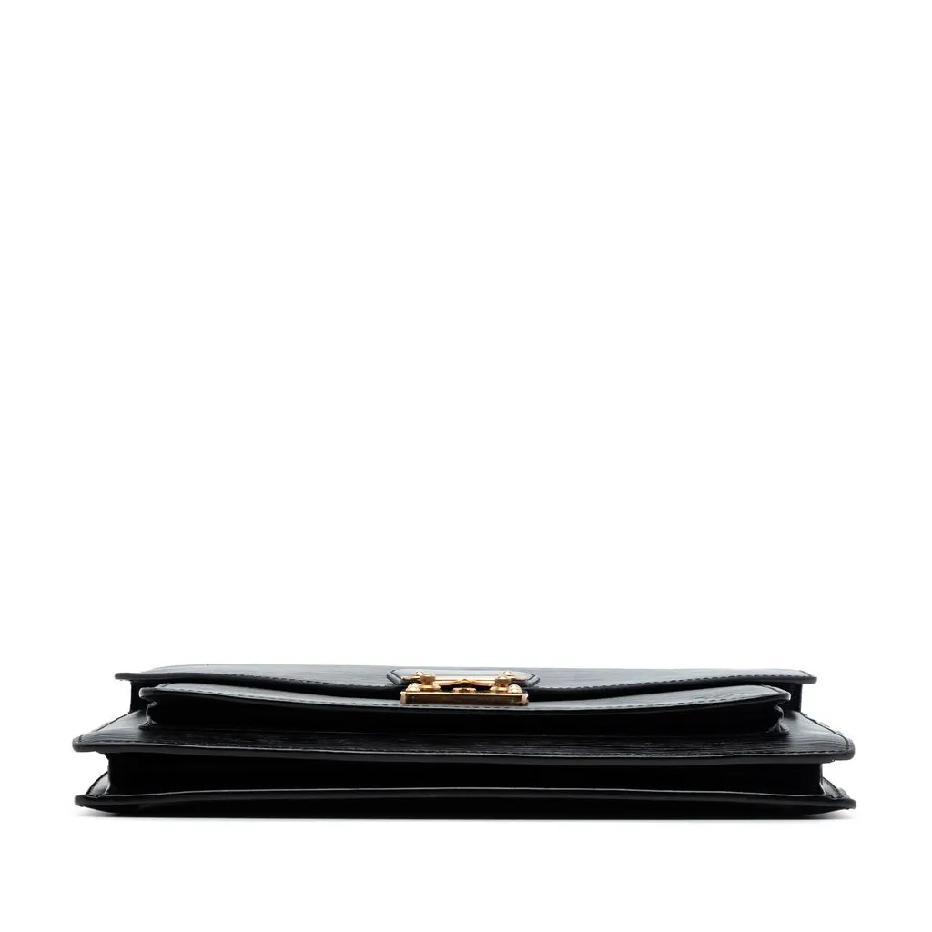 Louis Vuitton Epi Monceau 28 Black Leather Very good - Inside View