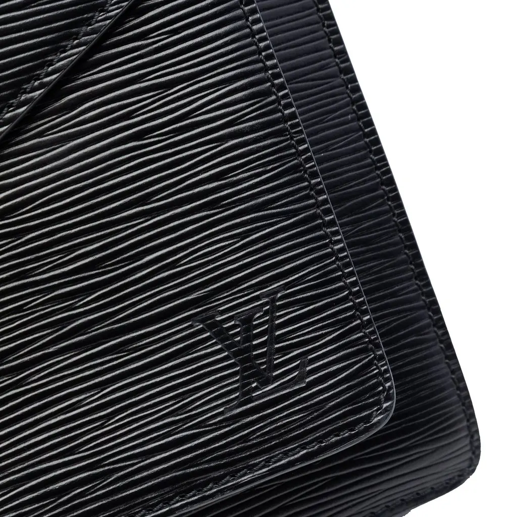 Louis Vuitton Epi Monceau 28 Black Leather Very good - Box View