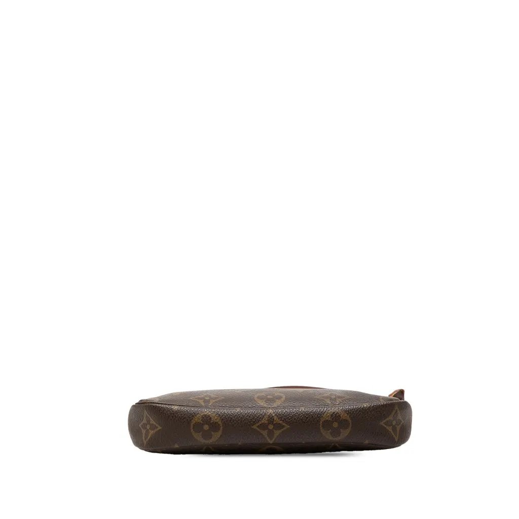 Louis Vuitton Monogram Mini Pochette Accessoires Brown Very good - Inside View
