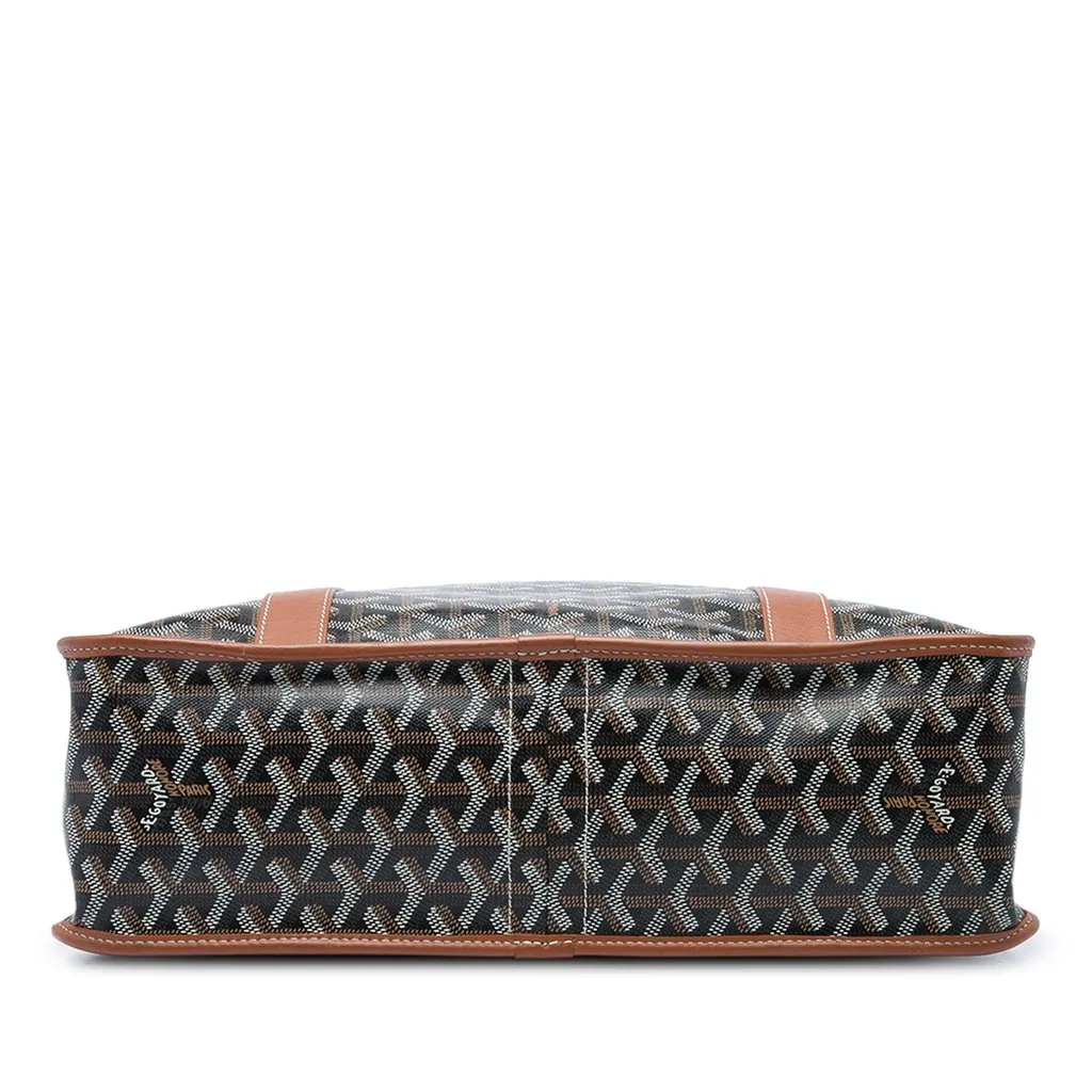 Goyard Goyardine Bourgogne Black Canvas Very good - Inside View