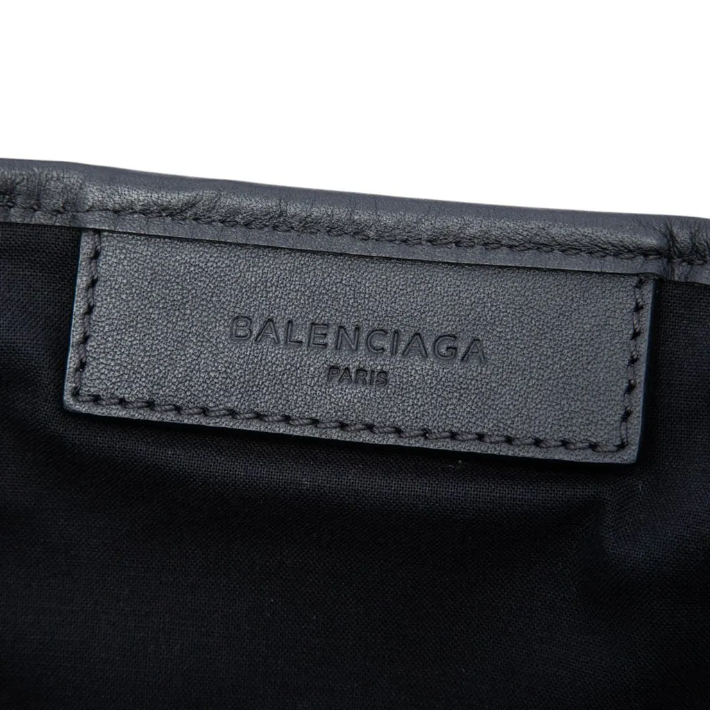 Balenciaga Canvas Navy Cabas Tote S White Canvas Very good - Box View