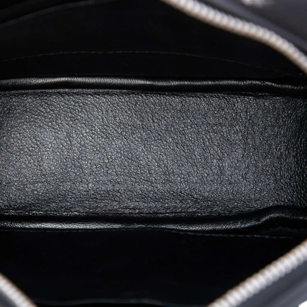 Saint Laurent Calfskin Monogram Blogger Bag Black Leather Very good - Model View