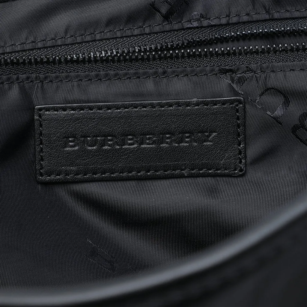 Burberry Large Studded Leather Nickie Tote Black Leather Very good - Box View