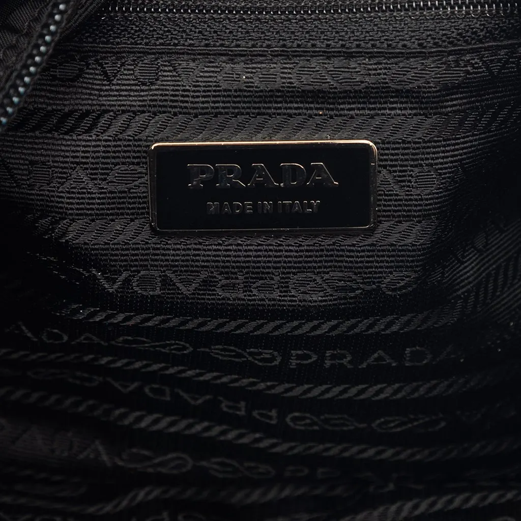 Prada Tessuto Camera Bag Black Very good - Box View
