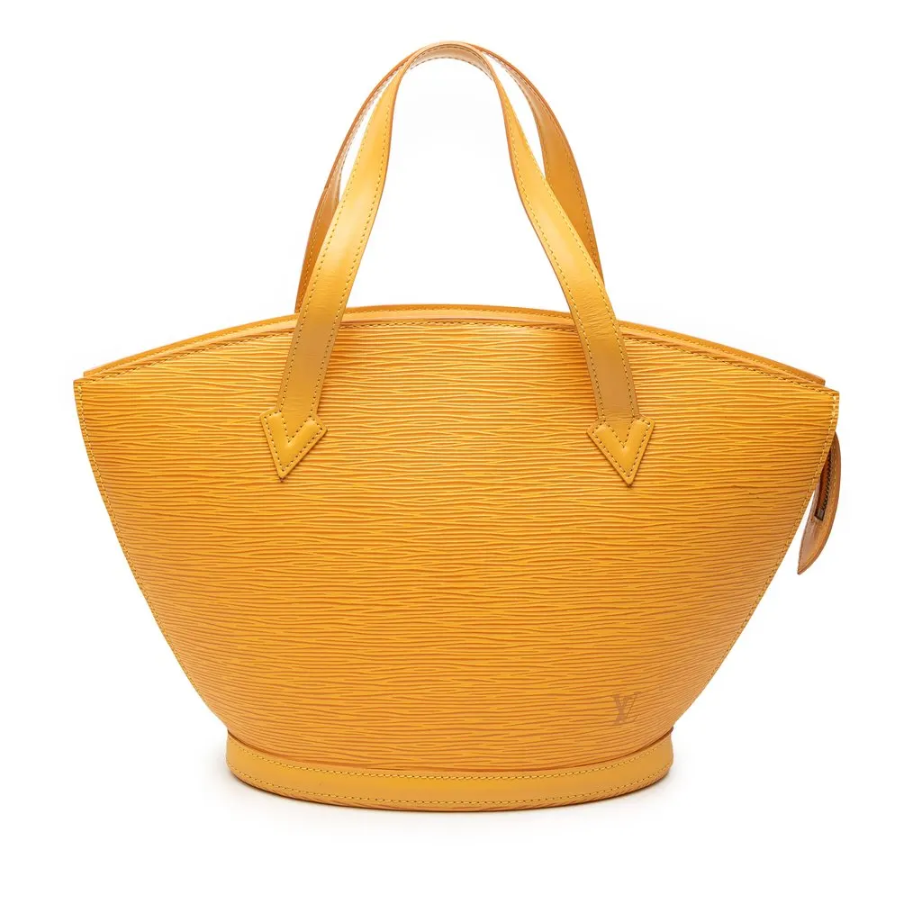 Louis Vuitton Epi Saint Jacques PM Short Strap Yellow Leather Very good - Front View