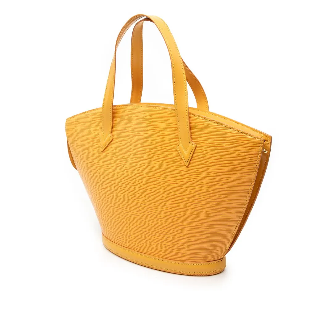 Louis Vuitton Epi Saint Jacques PM Short Strap Yellow Leather Very good - Back View