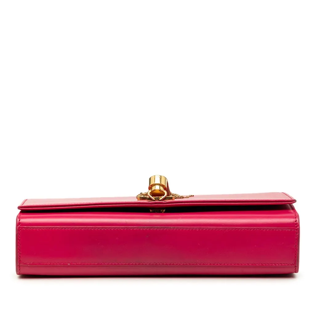 Saint Laurent Medium Smooth Calfskin Classic Monogram Kate Tassel Crossbody Pink Leather Very good - Inside View