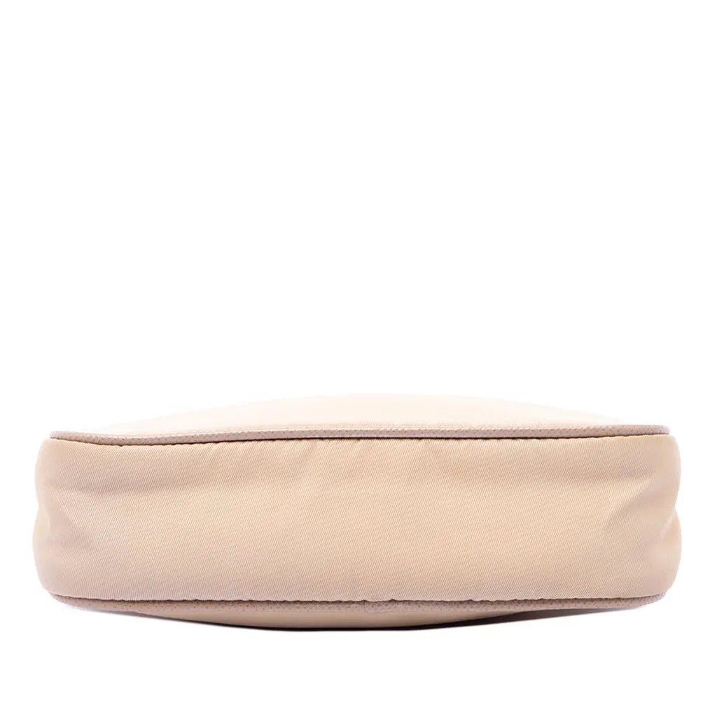 Prada Mini Tessuto Re Edition 2005 Satchel Beige Very good - Inside View