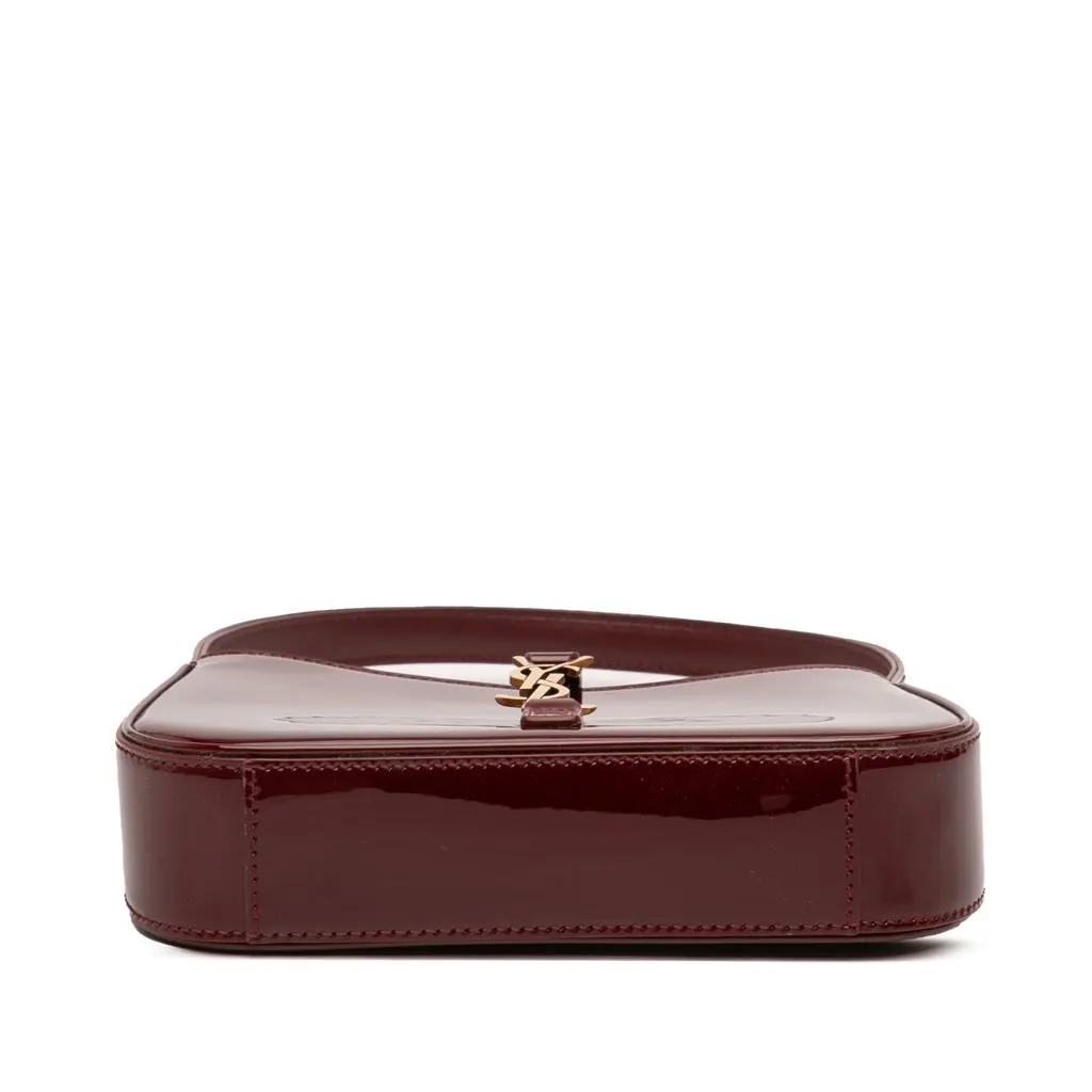 Saint Laurent Mini Patent Le 5 a 7 Red Leather Very good - Inside View