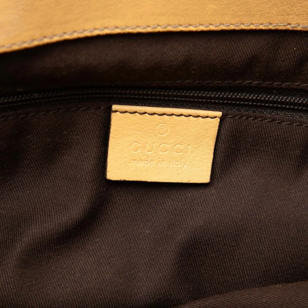 Gucci GG Canvas Abbey D Ring Tote Beige Good - Box View