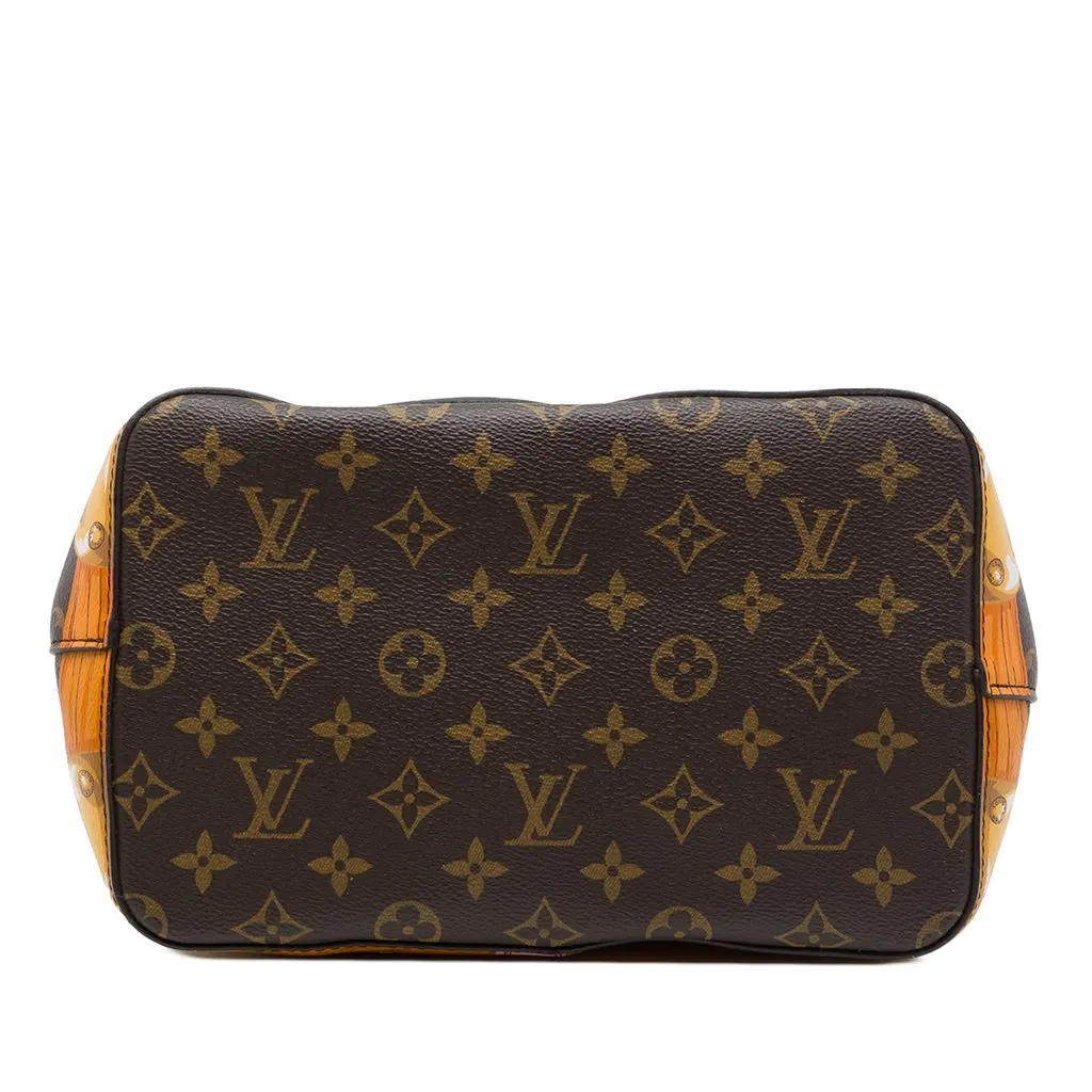 Louis Vuitton Monogram Summer Trunks Neonoe Brown Canvas Very good - Inside View
