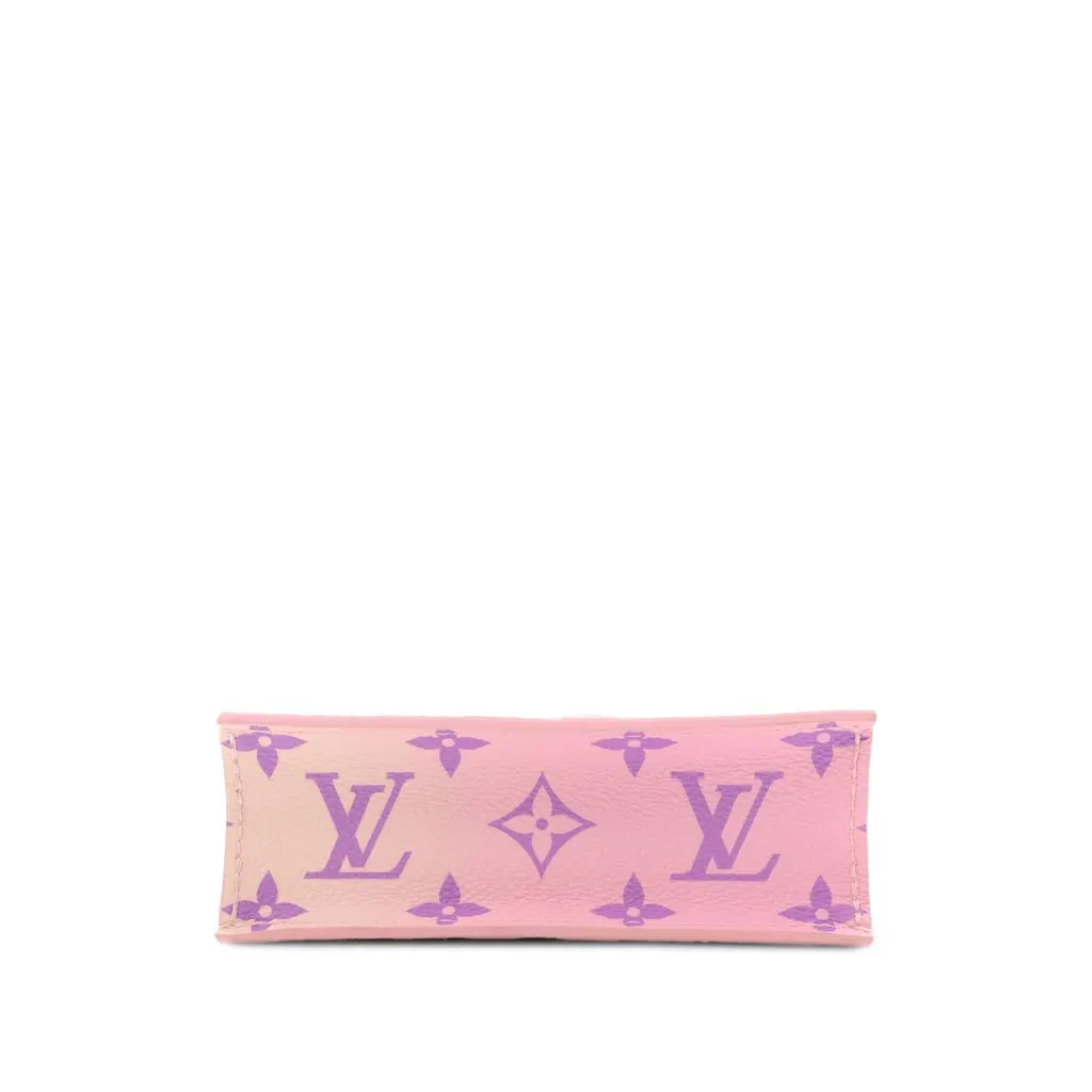 Louis Vuitton Monogram Giant Spring in the City Petit Sac Plat Pink Canvas Very good - Inside View