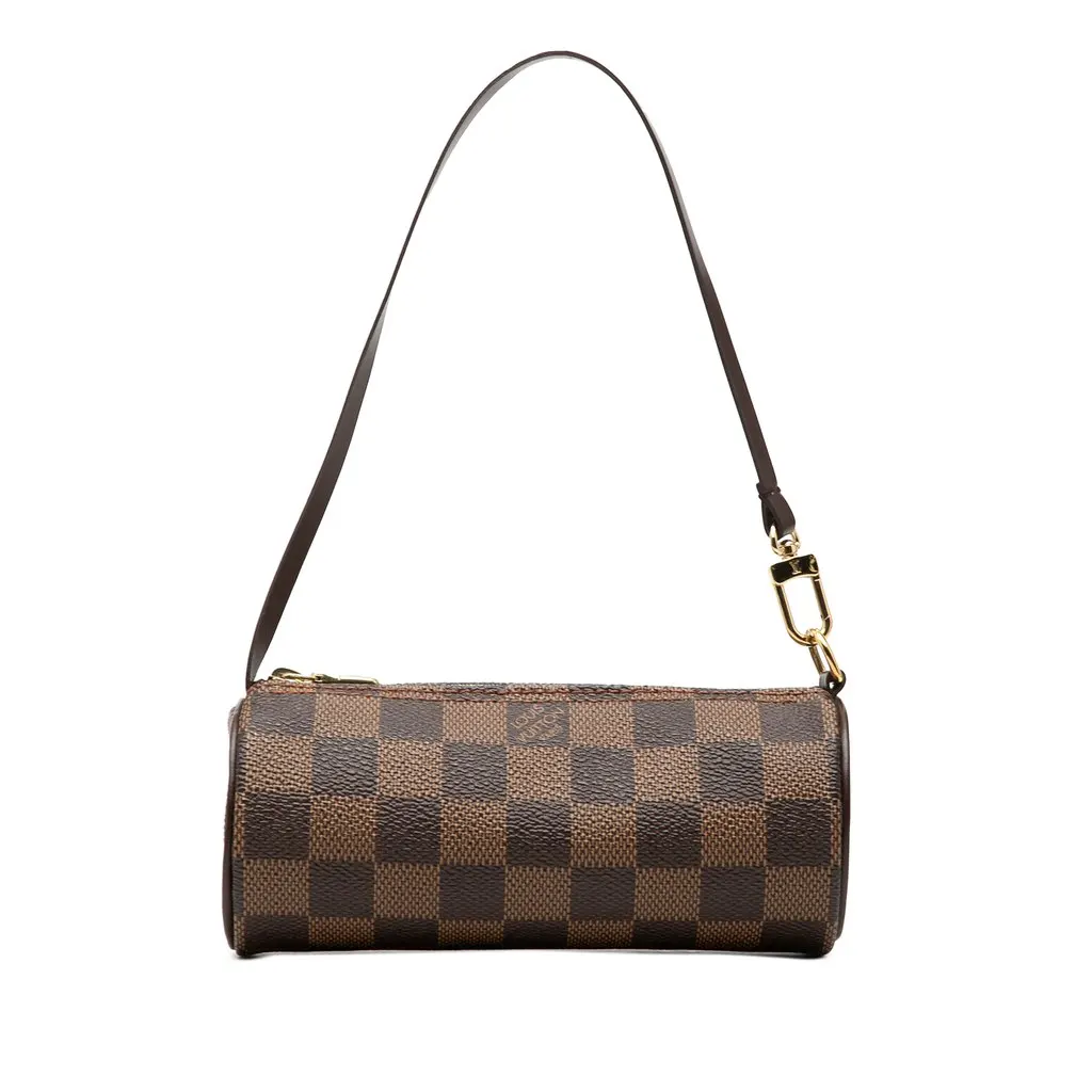 Louis Vuitton Damier Ebene Papillon Pochette Brown Very good - Front View