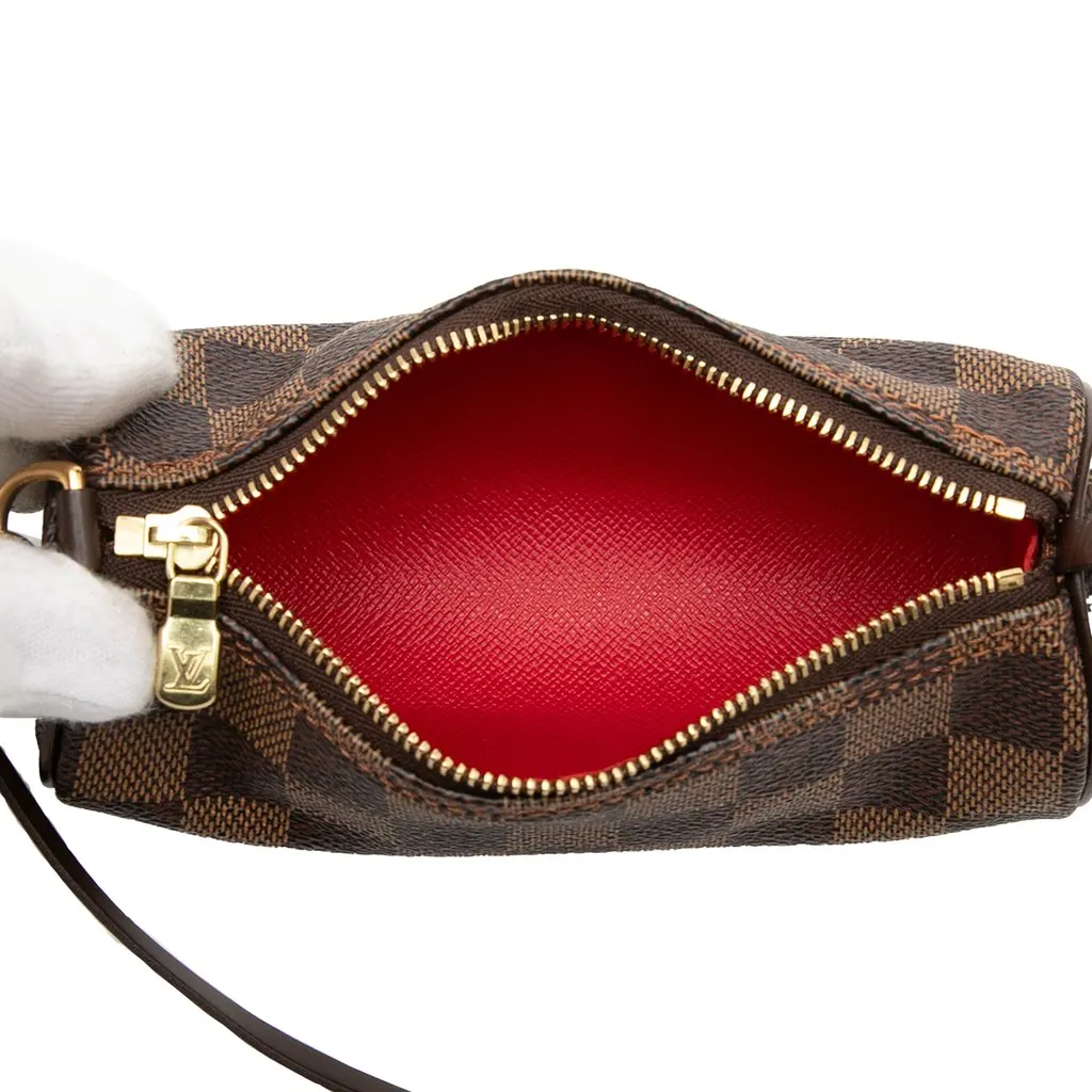 Louis Vuitton Damier Ebene Papillon Pochette Brown Very good - Model View