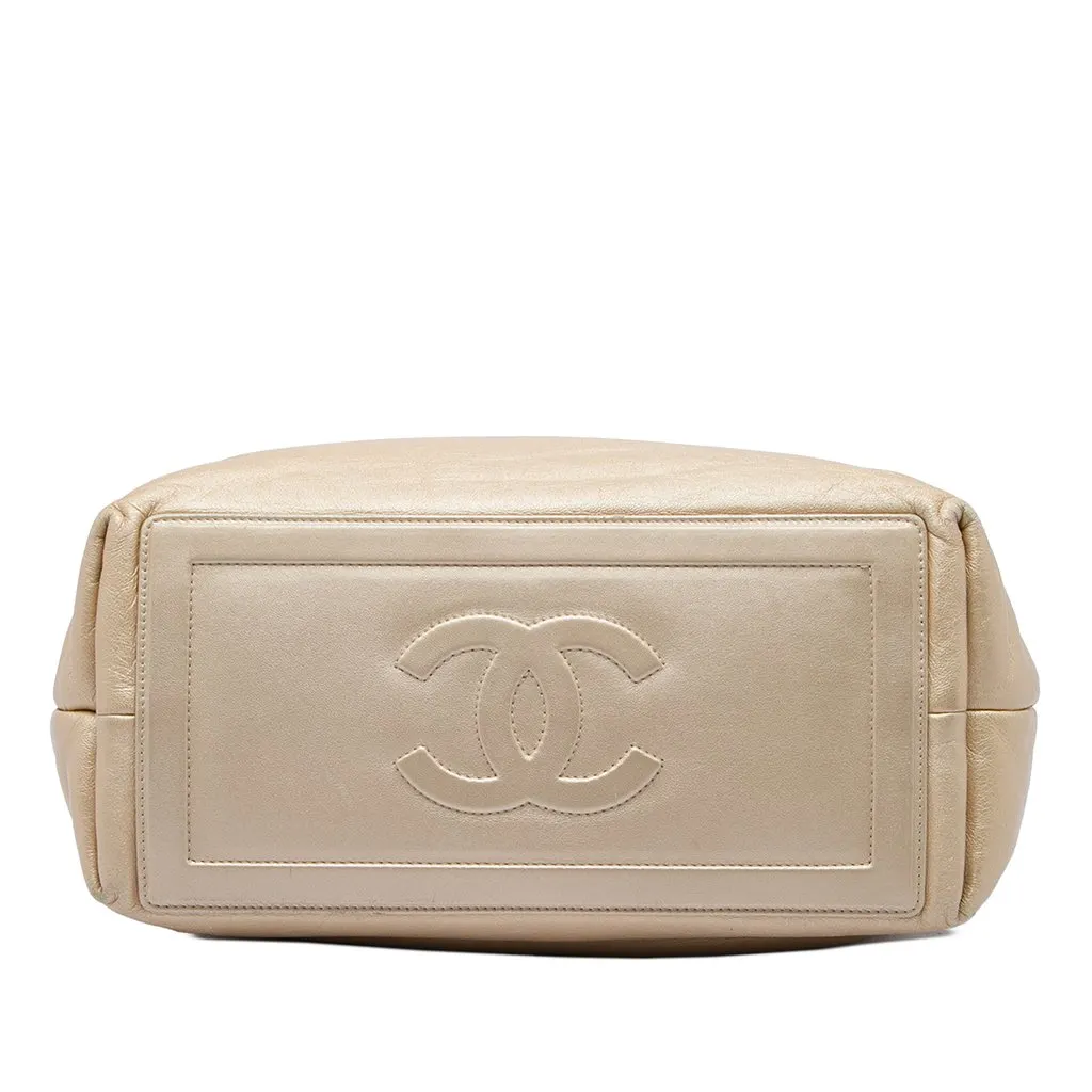 Chanel Small Lambskin Coco Cocoon Reversible Tote Gold Leather Very good - Inside View