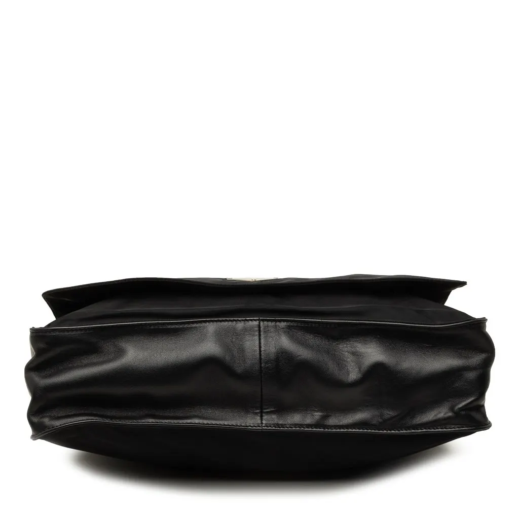Prada Tessuto Messenger Bag Black Polyamide Very good - Inside View
