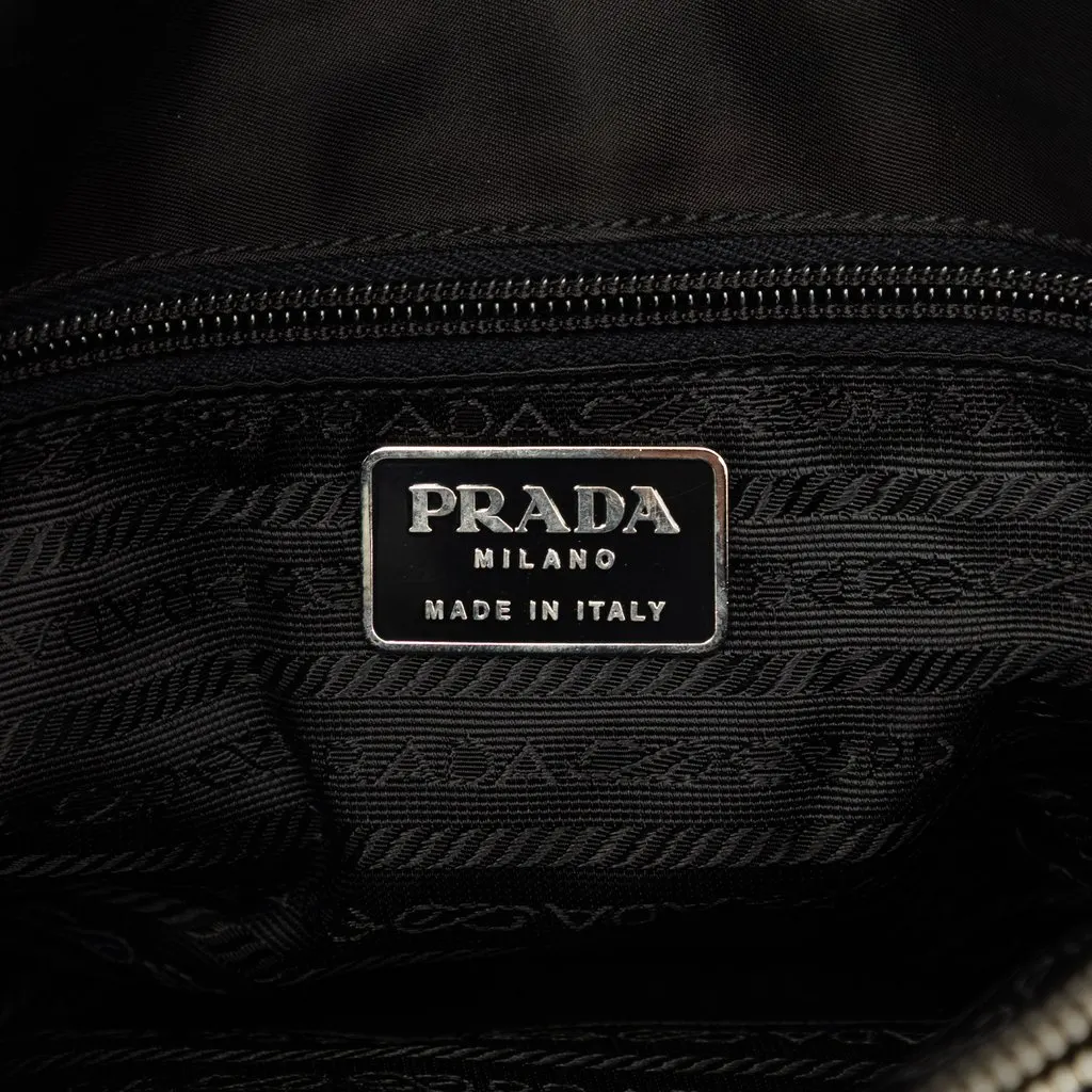 Prada Tessuto Messenger Bag Black Polyamide Very good - Box View