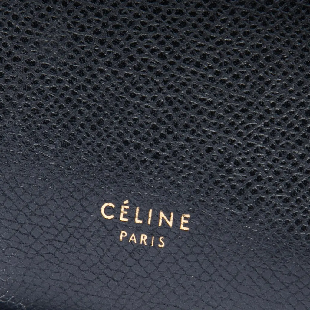 Celine Nano Grained Calfskin Belt Bag Black Leather Good - Box View