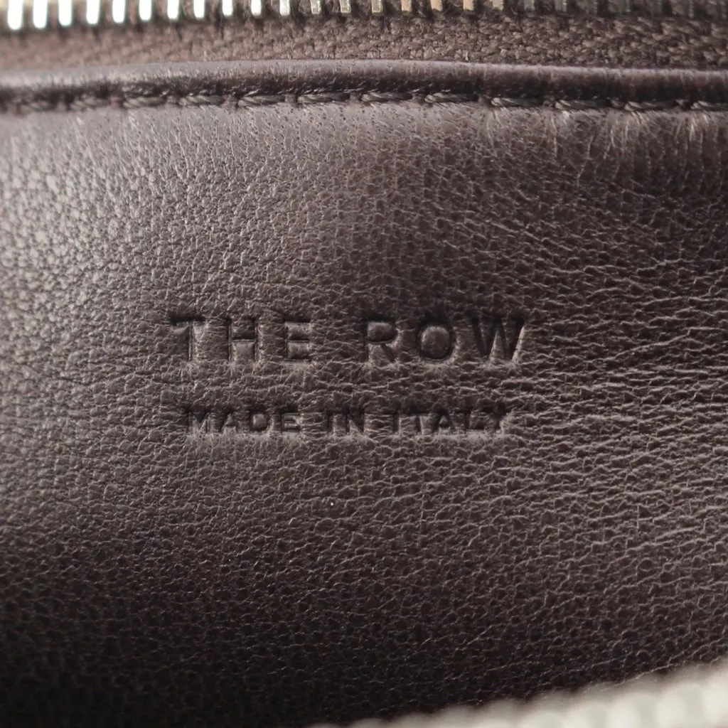 The Row Nappa 90s Handbag Brown Leather Very good - Box View