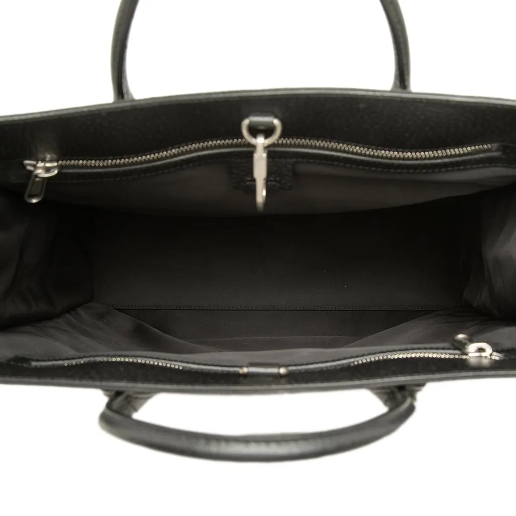 Gucci Medium GG Nylon Off the Grid Convertible Tote Black Polyamide Very good - Model View