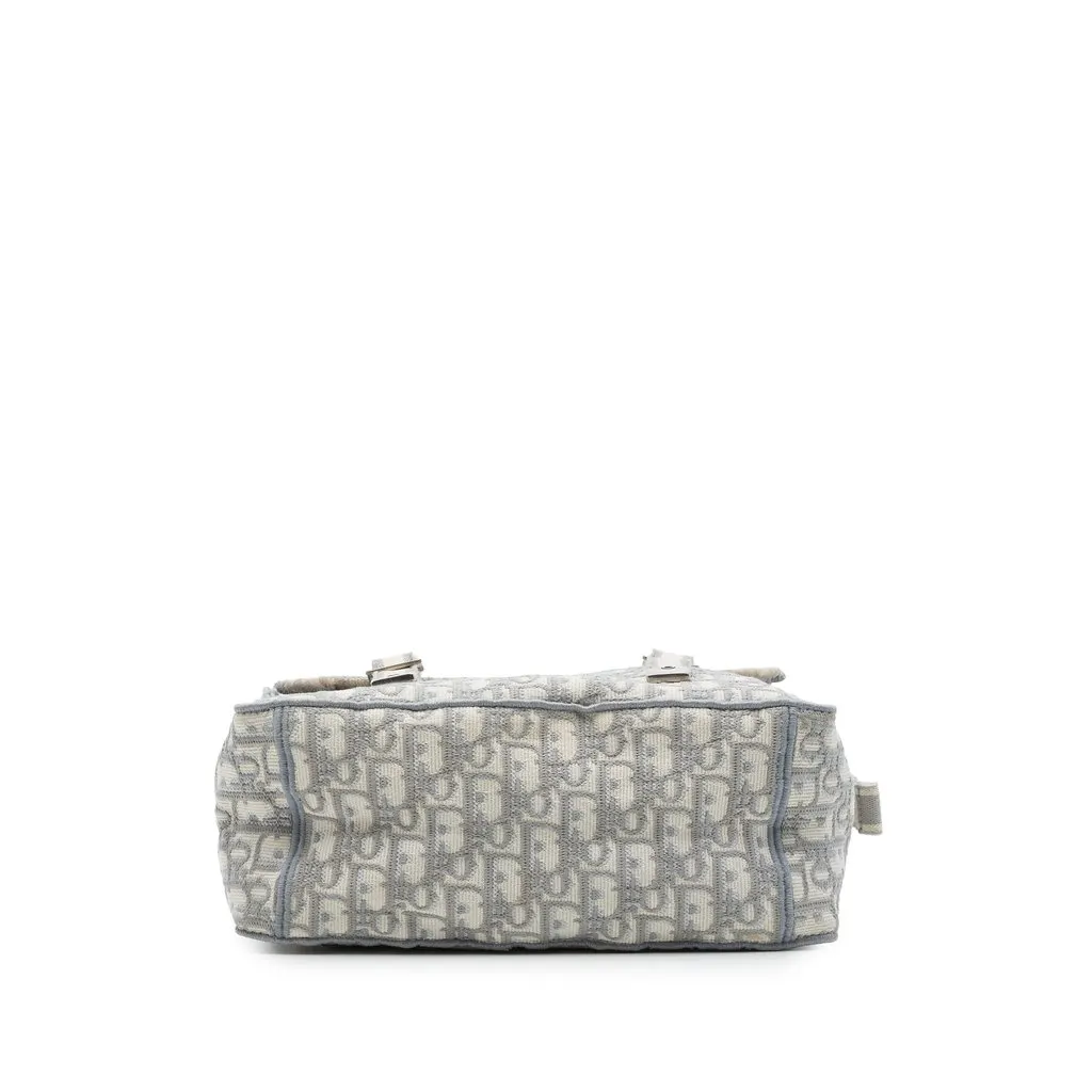 Dior Medium Oblique Canvas Diorcamp Bag Grey Canvas Very good - Inside View