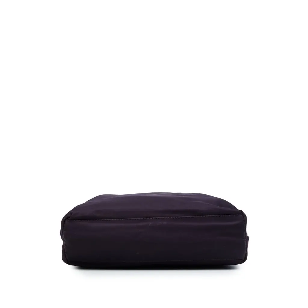 Prada Tessuto Tote Purple Polyamide Very good - Inside View
