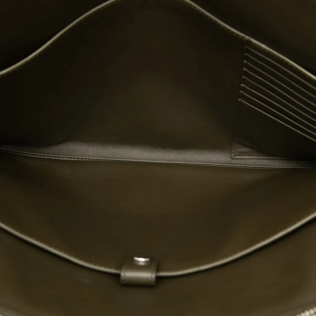 Bottega Veneta Leather Portfolio Brown Leather Very good - Model View